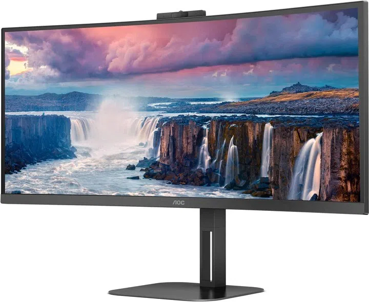 Monitor 34" AOC CU34V5CW/BK, Negru 2