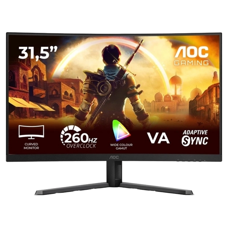 Игровой монитор 31.5" AOC C32G42ZE, Чёрный