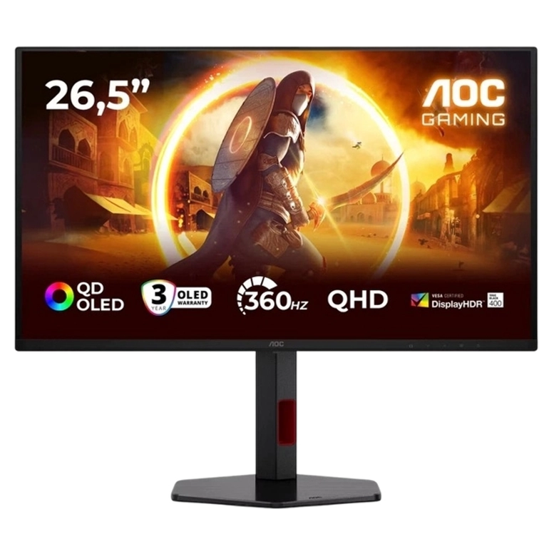 Игровой монитор 26.5" AOC Q27G4SDR, Чёрный