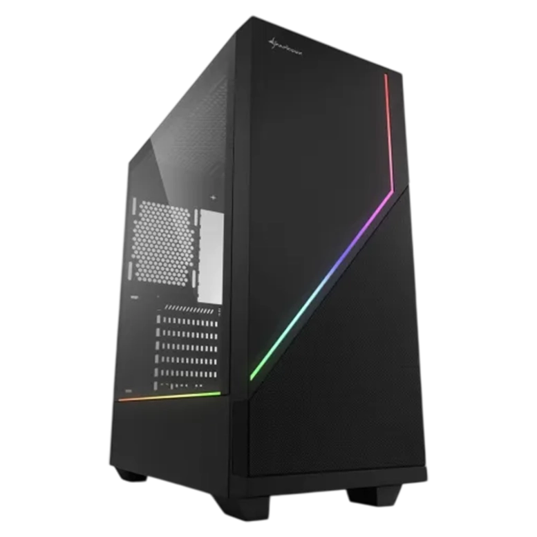 Системный блок ATOL PC1085MP - Gaming A-RGB#2.4.3, Ryzen 5 5500, 16 ГБ, 512 ГБ SSD, Black