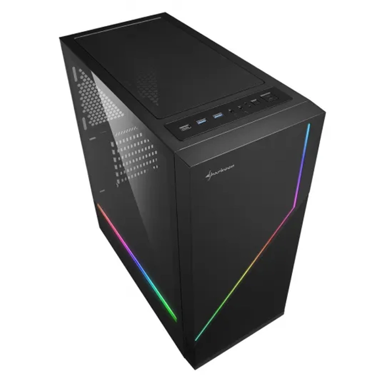 Системный блок ATOL PC1085MP - Gaming A-RGB#2.4.3, Ryzen 5 5500, 16 ГБ, 512 ГБ SSD, Black 3