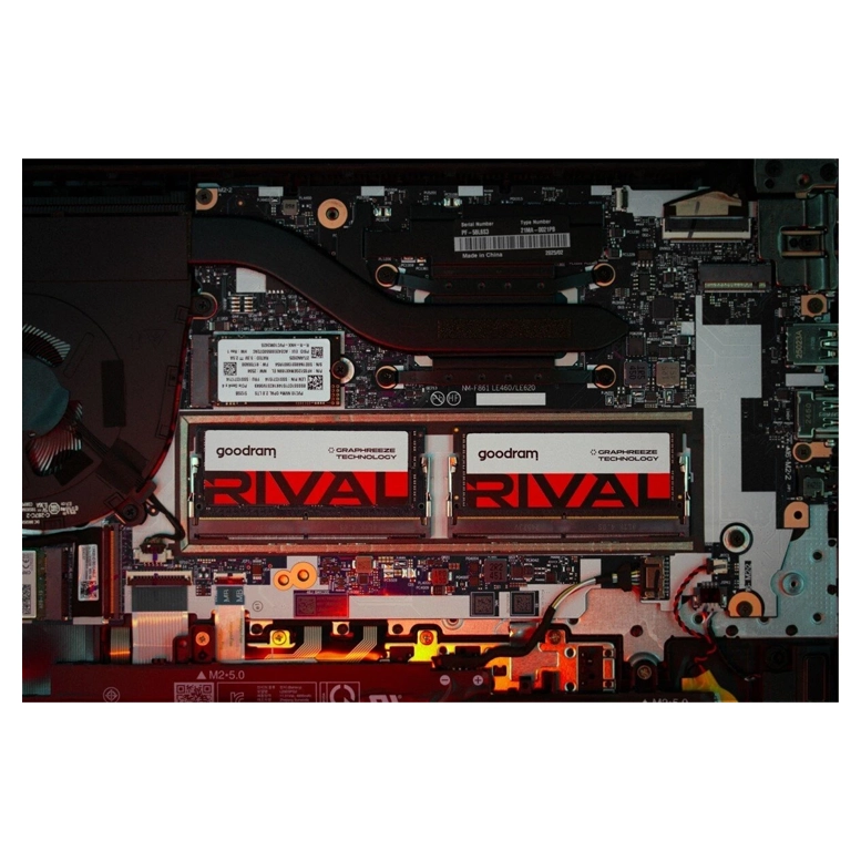 Оперативная память GOODRAM RIVAL, 64 ГБ, Красный 2