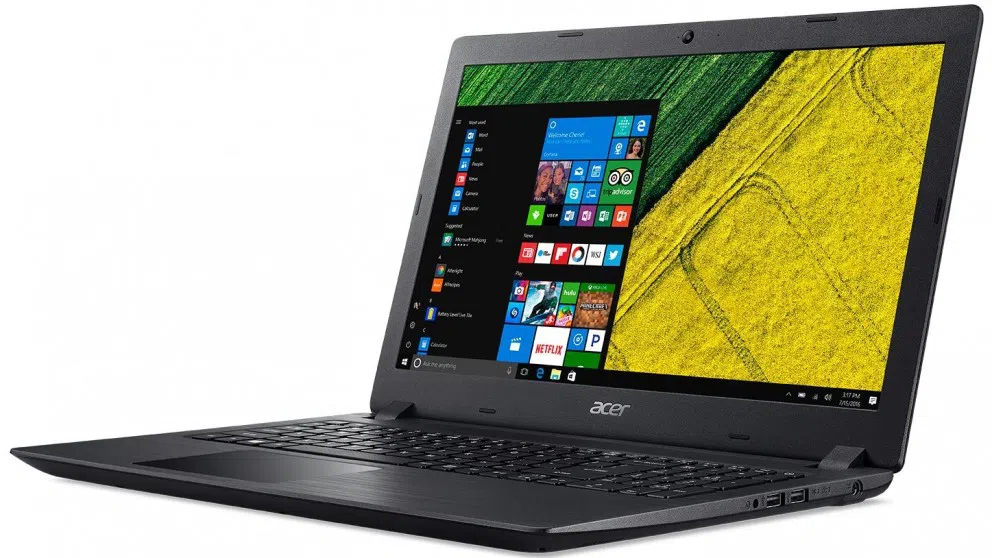 ACER Aspire A315-53 Obsidian Black (NX.H38EU.023) 15.6" FullHD (Intel® Core™ i3-8130U 2.20-3.40GHz (Kaby Lake), 8GB DDR4 RAM, 1.0TB HDD, Intel® UHD Graphics 620, w/o DVD, WiFi-AC/BT, 2cell, 0.3MP CrystalEye webcam, RUS, Linux, 2.1kg) 2