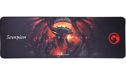 MARVO "G10", Gaming Mouse Pad, Dimensions: 920 x 300 x 5 mm, Material: rubber base + microfiber, Black 2