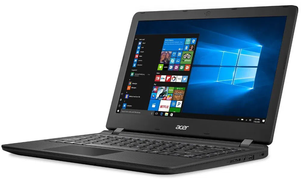 DEMO UNIT - ACER Aspire ES1-533 Black (NX.GFTEU.041) 15.6" HD (Intel® Celeron® Dual Core N3350 2.40GHz, 4Gb RAM, 500Gb HDD, Intel® HD Graphics 500, w/oDVD, CR, WiFi-AC/BT, 3cell, 0.3MP, RUS, W10HE64, 2.4kg)  мелкие космет.недостатки, полн.компл