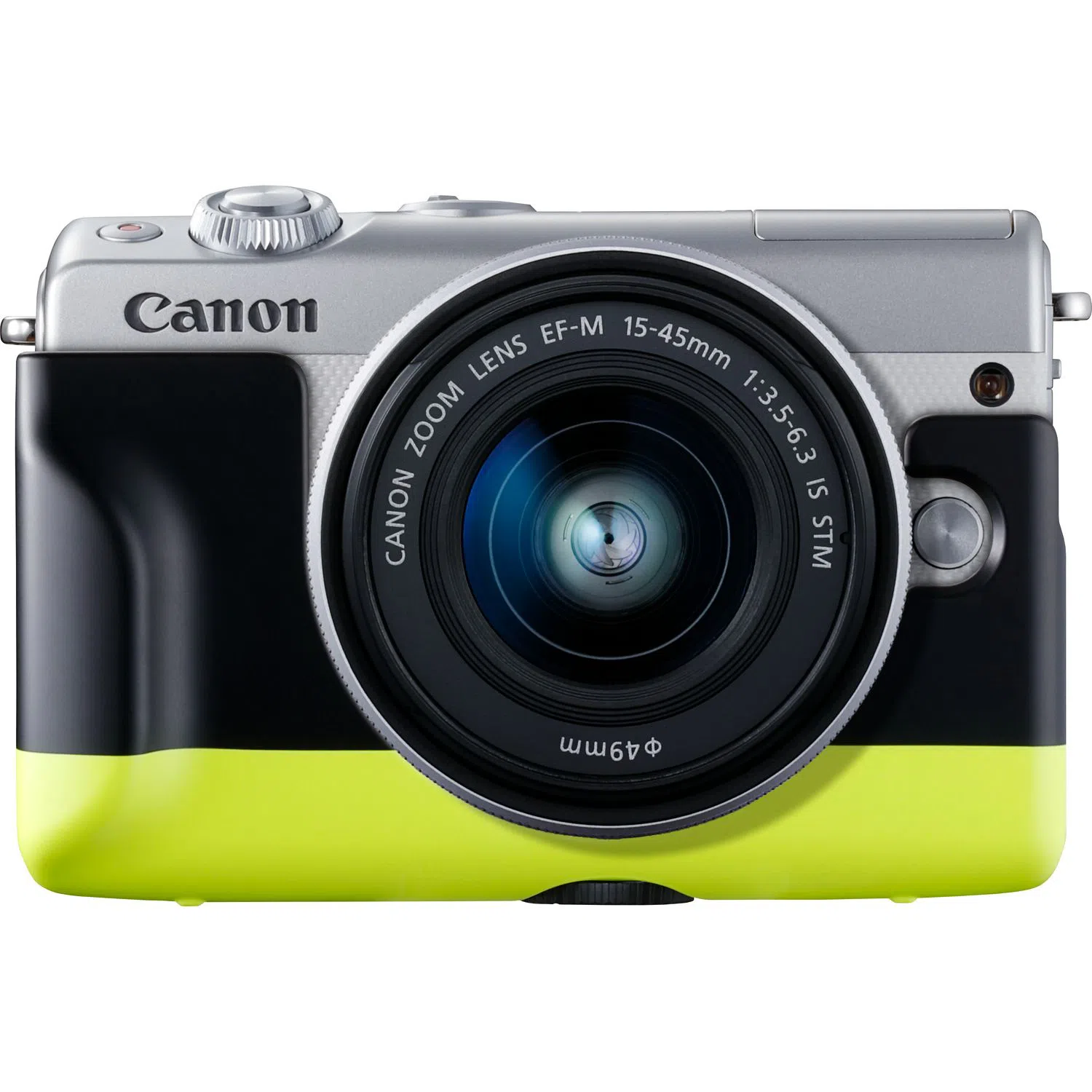 Plastic Face Jacket Canon EH31-FJ BORDER YL for EOS M100 2