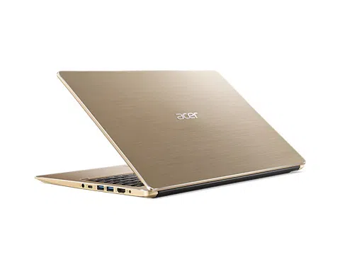 ACER Swift 3 Luxury Gold (NX.GZBEU.018), 15.6" IPS FullHD (Intel® Core™ i3-8130U 2.2-3.4GHz, 8Gb (1x8) DDR4 RAM, 256Gb PCIe SSD, Intel® UHD Graphics 620, CardReader, WiFi-AC/BT, FPR, Backlit KB, 4cell, HD Webcam, RUS, Linux, 1.8kg, 16.9mm) 2