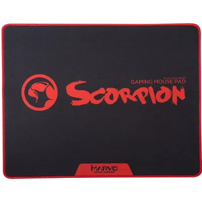MARVO "G18", Gaming Mouse Pad, Dimensions: 450 x 350 x 4 mm, Material: rubber base + microfiber, Black 2