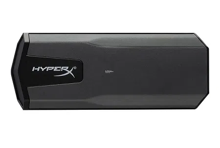 M.2 External SSD 480GB  Kingston HyperX SAVAGE EXO, Sequential Read/Write: up to 500/480 MB/s, Includes USB-C to A / USB-C to C cables (USB 3.1 Gen 2 /Type C), Windows®, Mac, PS4 and Xbox One compatible, Light, portable and compact, 3D TLC 3