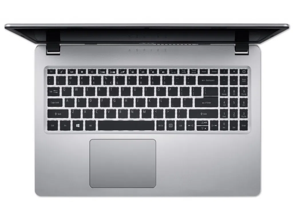 ACER Aspire A515-52G Pure Silver (NX.H5NEU.015) 15.6" FullHD (Intel® Core™ i3-8145U 2.20-3.40GHz (Whiskey Lake), 8GB(1x8) DDR4 RAM, 1.0TB HDD, GeForce® MX130 2GB DDR5, w/o DVD, WiFi-AC/BT, 4cell, 720P HD Webcam, RUS, Backlit,  Linux, 1.8kg) 2