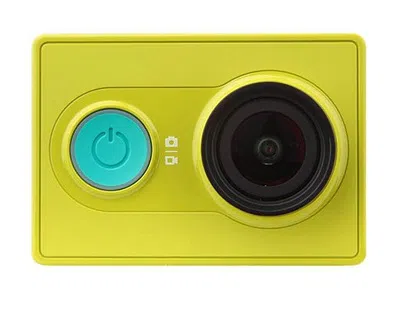 Xiaomi "Yi Action Camera", Green, Video Resolutions: up to 1296p 30fps/ 1080p 60fps / 720p 120fps/ 480p 240fps, 155°, Ambrella A7LS, Sensor:16MPx Sony (Exmor R BSI CMOS), Microphone, WiFi, Bluetooth, Battery 1010mAh, up to 100 minutes, 70g 2