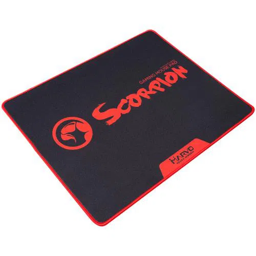 MARVO "G18", Gaming Mouse Pad, Dimensions: 450 x 350 x 4 mm, Material: rubber base + microfiber, Black