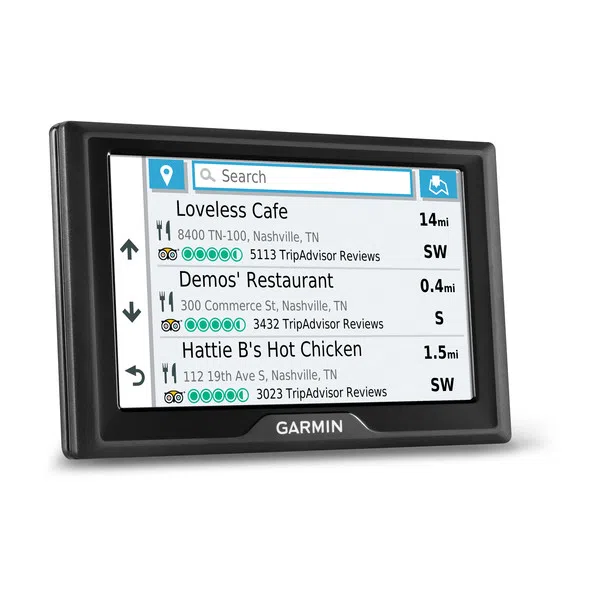 GARMIN Drive 52 & Live Traffic, Licence map Europe+Moldova, 5.0" LCD (480*272), MicroSD, Garmin Guidance 2.0, Junction view, Lane assist, Foursquare POIs, Lifetime traffic updates, Speaks street names, Trip planner, Battery life up to 1 hours, 170g 4