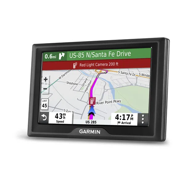 GARMIN Drive 52 & Live Traffic, Licence map Europe+Moldova, 5.0" LCD (480*272), MicroSD, Garmin Guidance 2.0, Junction view, Lane assist, Foursquare POIs, Lifetime traffic updates, Speaks street names, Trip planner, Battery life up to 1 hours, 170g 2