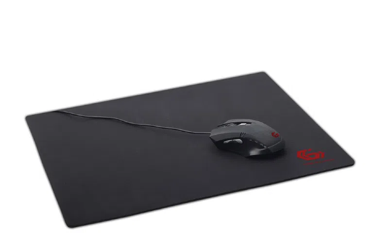 Gembird Mouse pad MP-GAME-L, Gaming, Dimensions: 400 x 450 x 3 mm, Material: natural rubber foam + fabric, Black 3