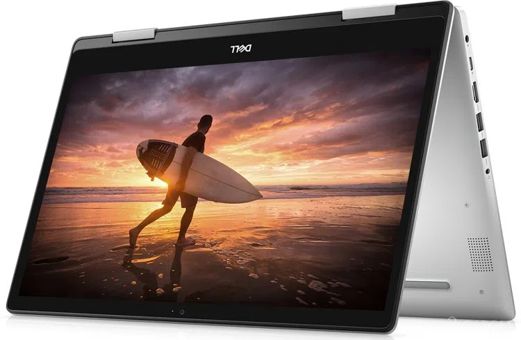 DELL Inspiron 14 5000 Silver (5491) 2-in-1 Tablet PC, 14.0" IPS TOUCH FHD (Intel® Core™ i3-10110U, 2xCore, 2.1-4.1GHz, 4GB (1x4) DDR4 RAM, 256GB M.2 PCIe SSD, Intel® UHD Graphics 620,CardReader,WiFi-AC/BT4.2, 3cell,720p HD Webcam,RUS, W10HE64,1.67kg) 4