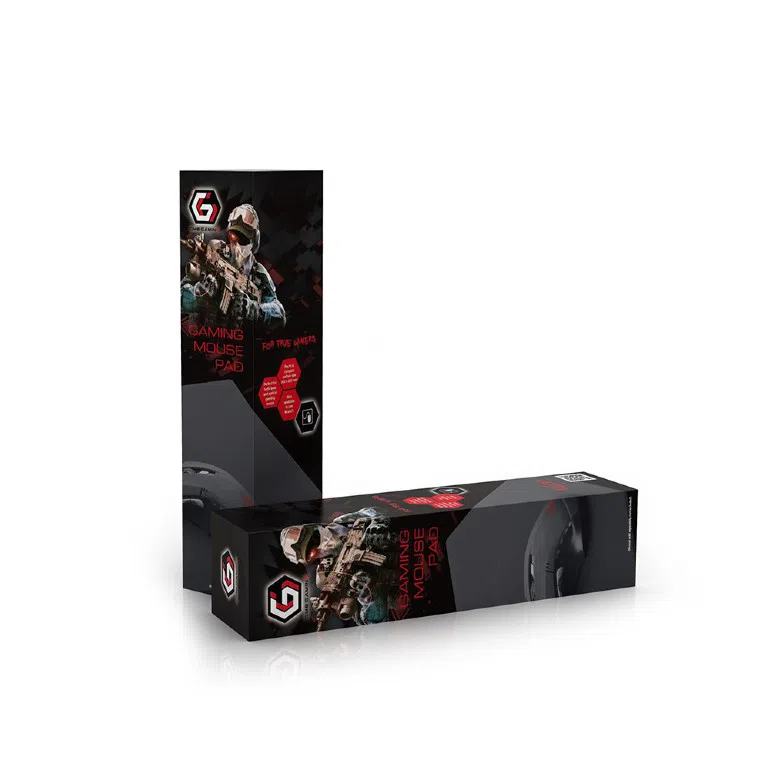 Gembird Mouse pad MP-GAME-XL, Gaming, Dimensions: 350 x 900 x 3 mm, Material: natural rubber foam + fabric, Black 2