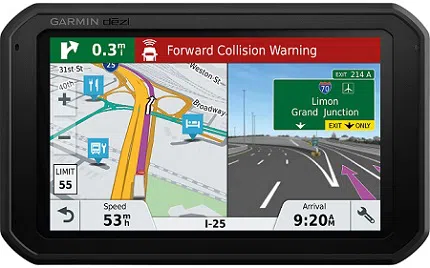 GARMIN dezlCam 785 LMT-D Truck Navigator+DVR, Licence map Europe + Moldova, 6.95" LCD (1024*600), 16GB, MicroSD, 3D junction view/Attraction, Customized Truck Routing, Truck-specific POIs and Services, IFTA, Up Ahead, Hours of Service, 437g