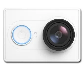 Xiaomi "Yi Action Camera", White, Video Resolutions: up to 1296p 30fps/ 1080p 60fps / 720p 120fps/ 480p 240fps, 155°, Ambrella A7LS, Sensor:16MPx Sony (Exmor R BSI CMOS), Microphone, WiFi, Bluetooth, Battery 1010mAh, up to 100 minutes, 70g 3