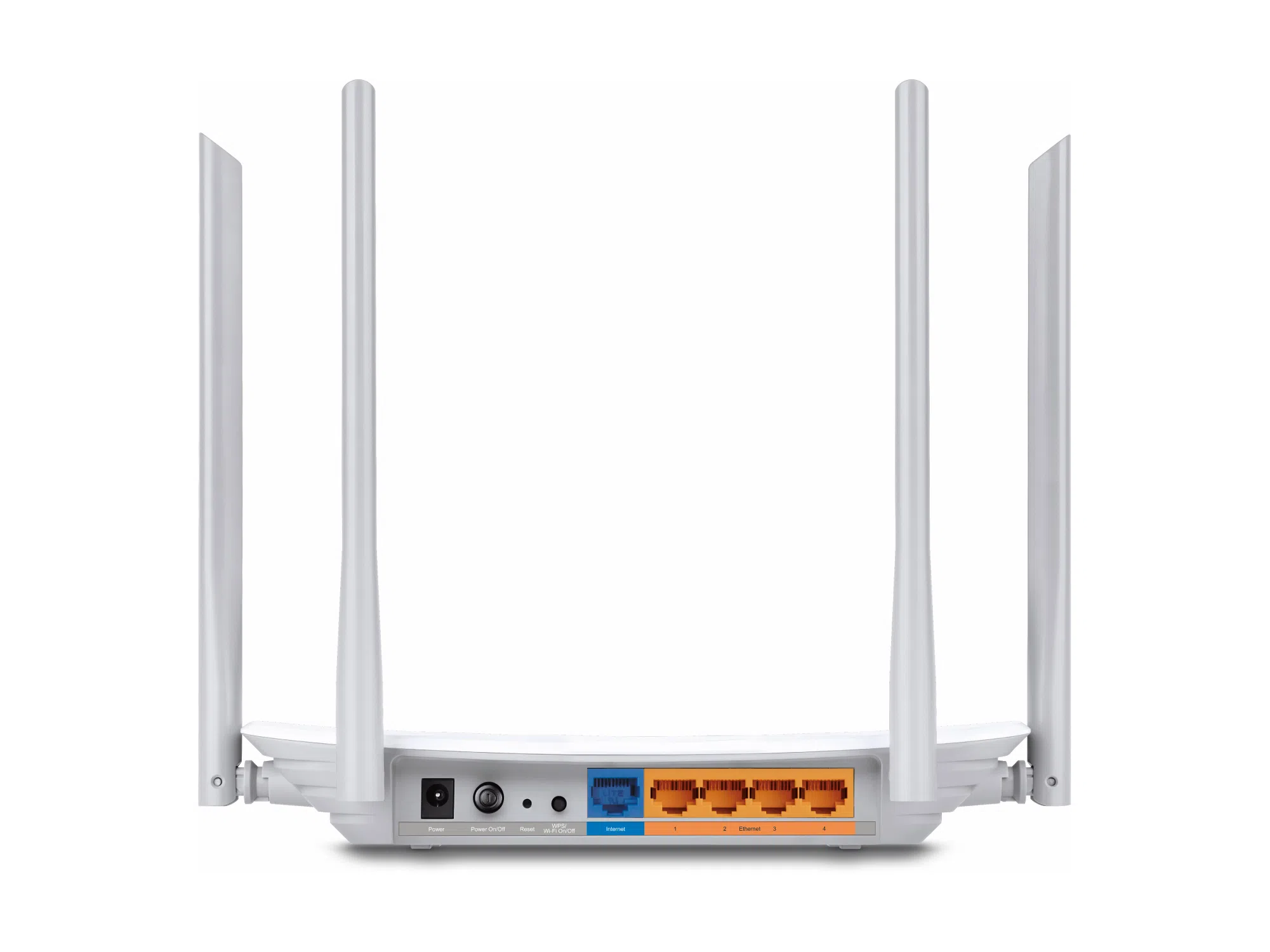 TP-LINK Archer C50 AC1200 Dual Band Wireless Router, Atheros, 867Mbps at 5Ghz + 300Mbps at 2.4Ghz, 802.11ac/a/b/g/n, 1 WAN + 4 LAN, Wireless On/Off and WPS button,2 external antennas 2
