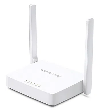 MERCUSYS MW305R  N300 Wireless Router, 300Mbps on 2.4GHz, 802.11n/b/g, 1 WAN + 4 LAN, 2 fixed antennas 2