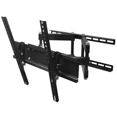 TV-Wall Mount for 32" - 80''- Gembird "WM-80RT-01", Rotate & Tilt, max. 50 kg, Rotation 90°, Tilting angle 15°, Distance TV to Wall: 125-470 mm, max. VESA 600 x 400, Black 2