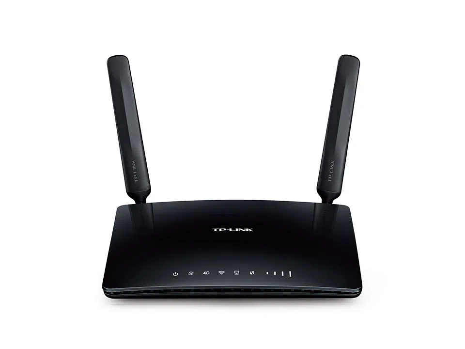 TP-LINK Archer MR200  AC750 Dual Band Wireless 4G LTE Router, 2T2R, SimCard slot, 433Mbps 5GHz + 300Mbps 2.4GHz, 802.11ac/n/g/b, 1 WAN + 3 LAN, 3 Wifi internal / 2 LTE detachable antennas 4