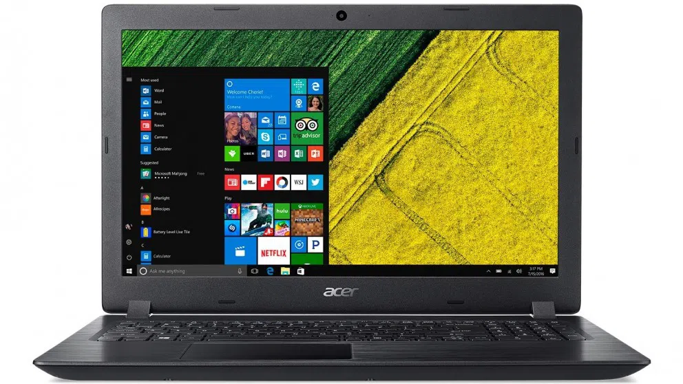 ACER Aspire A315-53 Obsidian Black (NX.H38EU.023) 15.6" FullHD (Intel® Core™ i3-8130U 2.20-3.40GHz (Kaby Lake), 8GB DDR4 RAM, 1.0TB HDD, Intel® UHD Graphics 620, w/o DVD, WiFi-AC/BT, 2cell, 0.3MP CrystalEye webcam, RUS, Linux, 2.1kg) 4
