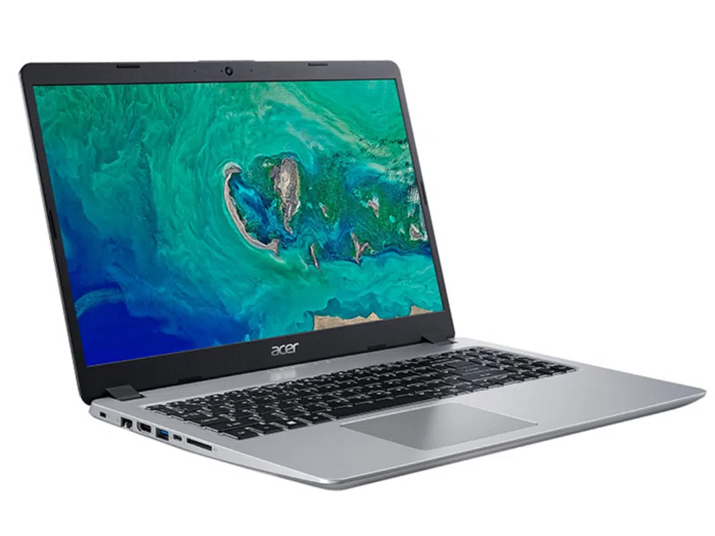 ACER Aspire A515-52G Pure Silver (NX.H5NEU.015) 15.6" FullHD (Intel® Core™ i3-8145U 2.20-3.40GHz (Whiskey Lake), 8GB(1x8) DDR4 RAM, 1.0TB HDD, GeForce® MX130 2GB DDR5, w/o DVD, WiFi-AC/BT, 4cell, 720P HD Webcam, RUS, Backlit,  Linux, 1.8kg) 3