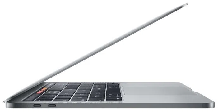 APPLE MacBook Pro 13.3" (2017) Space Gray, 13.3" Retina IPS (Intel® Dual Core™ i5 2.3-3.6GHz, 8GB RAM, 128GB SSD, Intel Iris Plus Graphics 640, 2x TB3, WiFi-AC/BT4.2, 10 hours, 720p Camera, Backlit KB, RUS, macOS High Sierra, 1.37kg ) 2