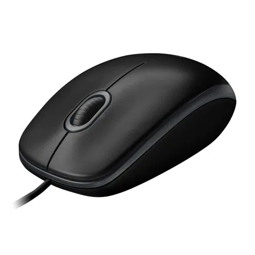 Logitech B100 Optical Mouse, Black, USB, OEM 4