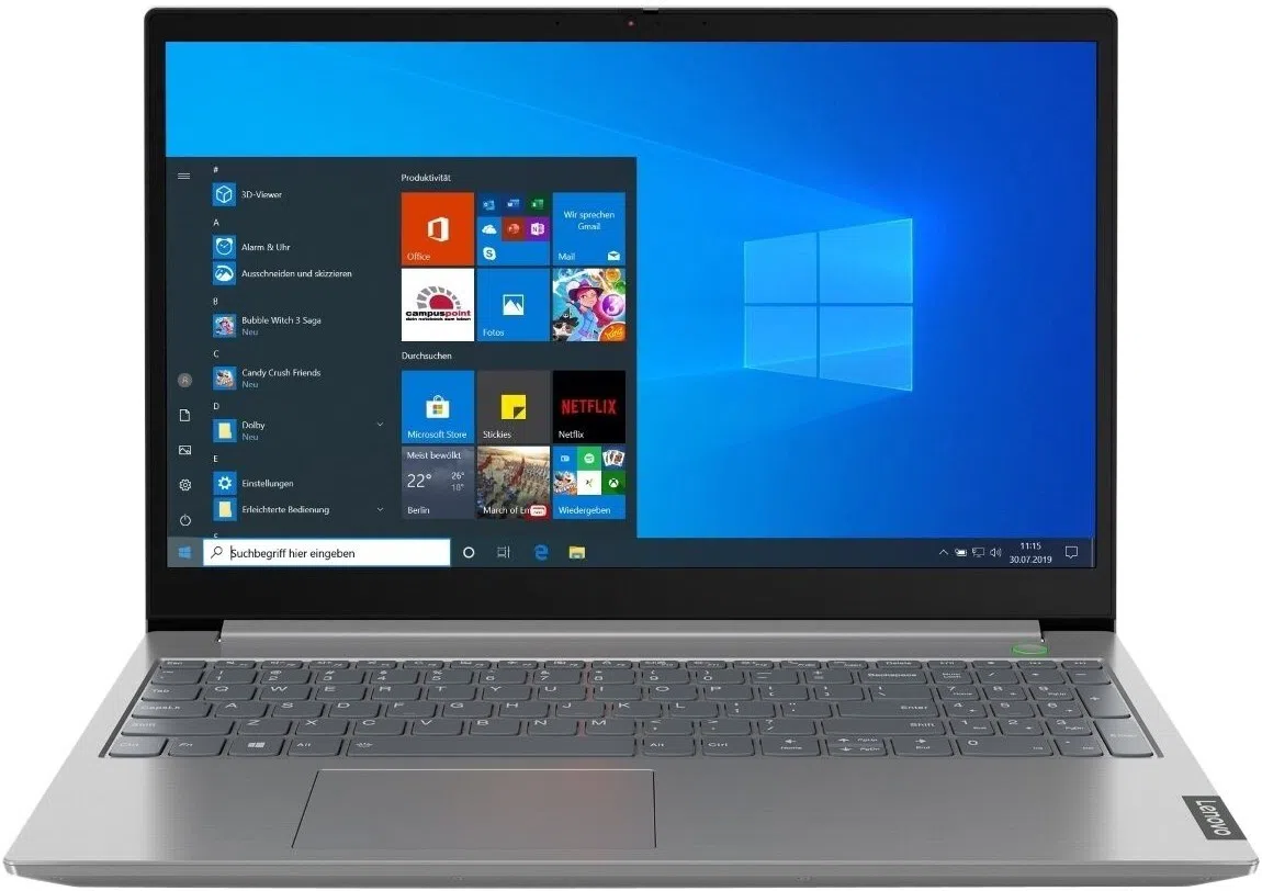 Ноутбук Lenovo ThinkBook 15-IIL Grey (i7-1065G7 8Gb 512Gb)