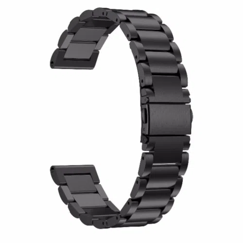 Ремешок металлический 22mm Black