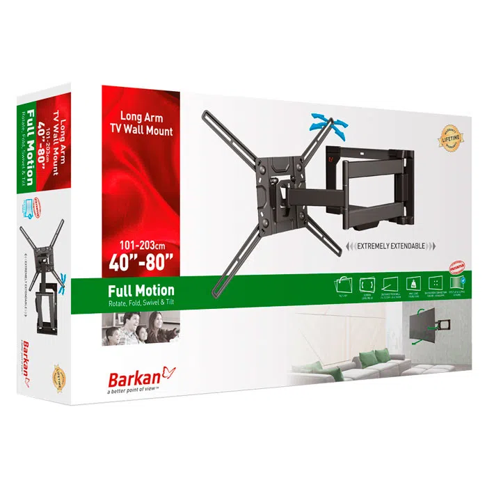 Кронштейн ТВ Barkan 4400, Black 3