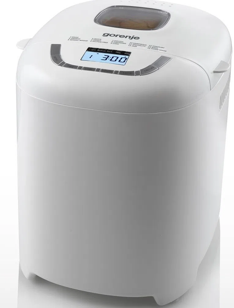 Mașină de pâine Gorenje BM910WII, Alb 2