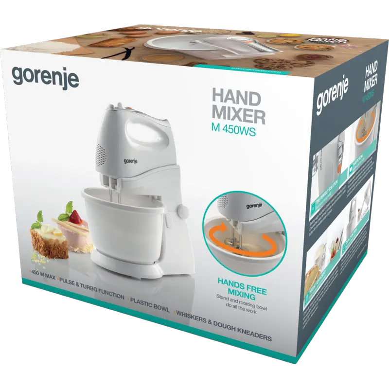 Миксер Gorenje M450WS, Белый 3