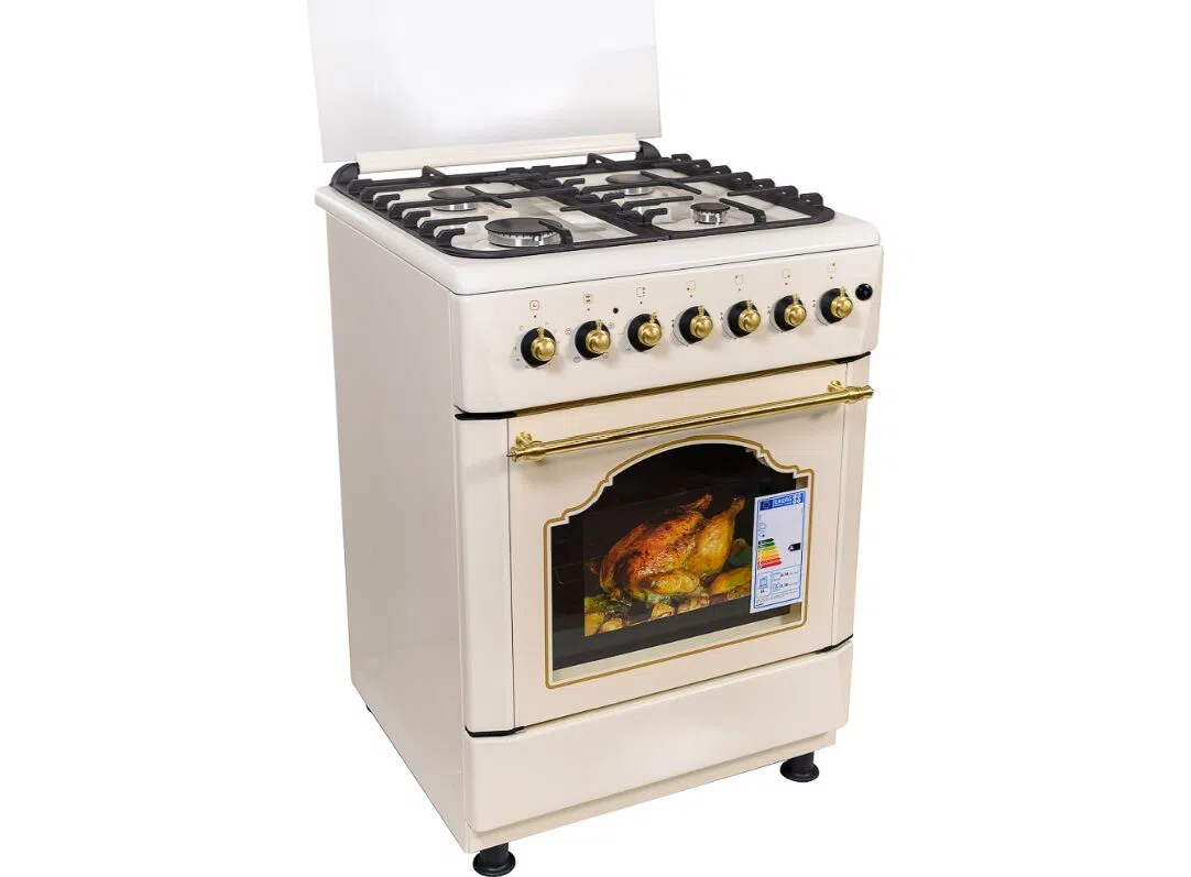 Комбинированная кухонная плита ZANETTI Z5000 EKR, Cream 2