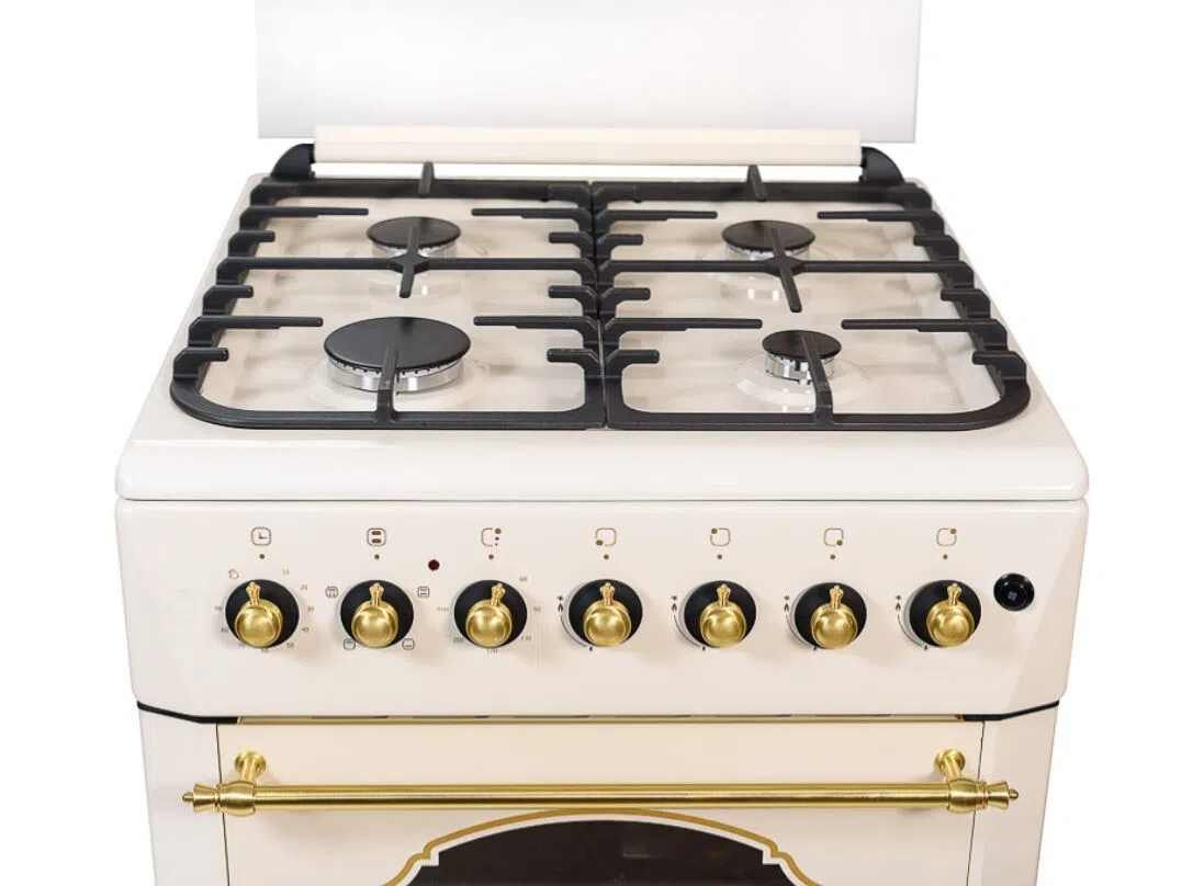 Комбинированная кухонная плита ZANETTI Z5000 EKR, Cream 4