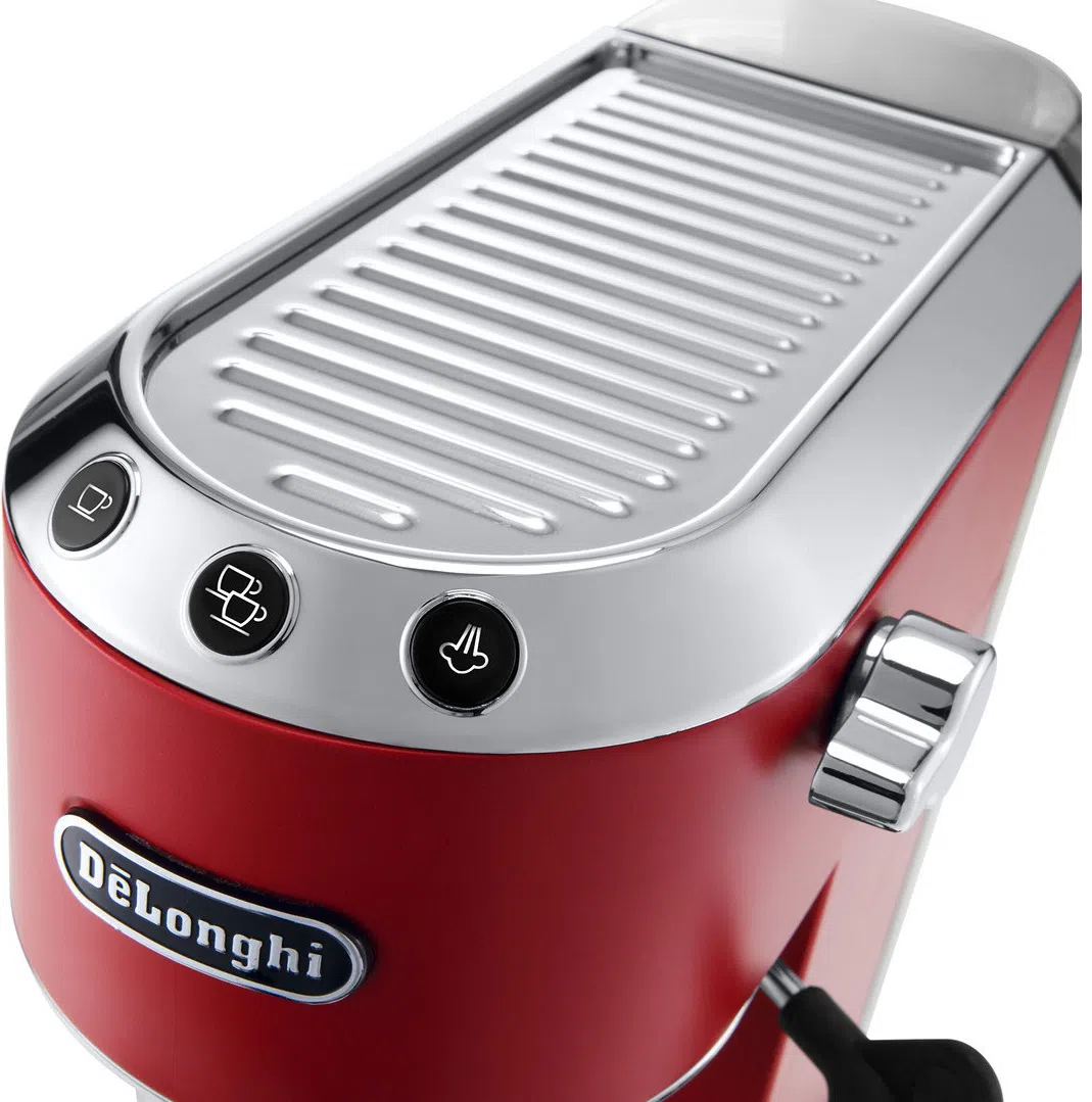 Электрокофеварка Delonghi EC 685.R, Красный 3
