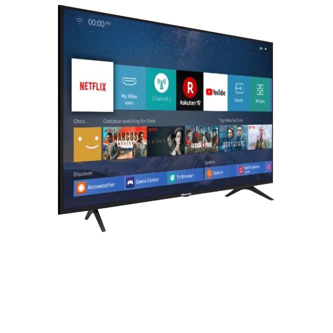 Телевизор Hisense H43B710043″/ 4K/ Smart TV/ Wi-Fi/ Черный 5