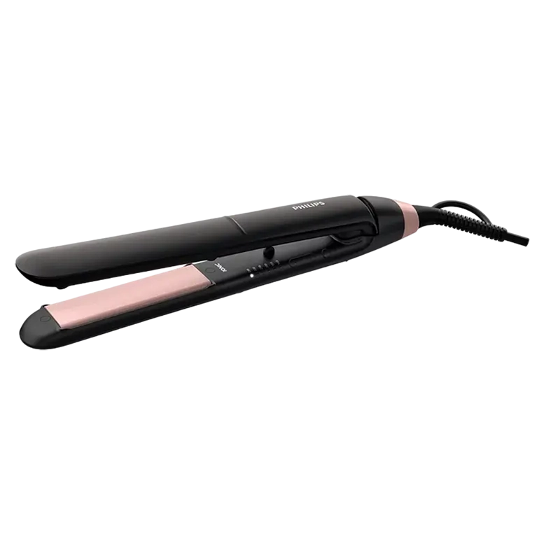 Placă de îndreptat părul PHILIPS StraightCare Essential BHS378/00, Negru