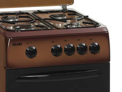 Газовая плита KLASS T5401G4-Brown 4