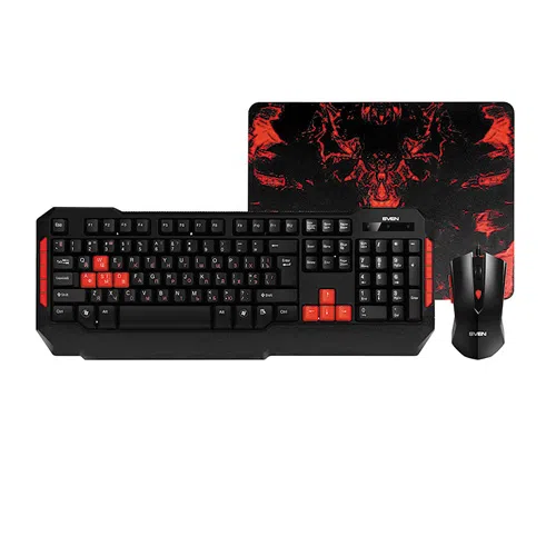 Tastatura Keyboard Sven Challenge 9000 Combo, Gaming K+M+MP