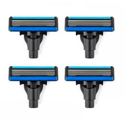 Набор лезвий для станка для бритья Handx H600 Razor, Черный, 4 шт. 3