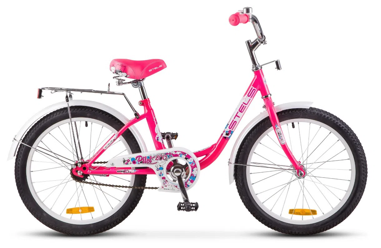Bicicletă copii Stels Pilot-200 20/12 Pink