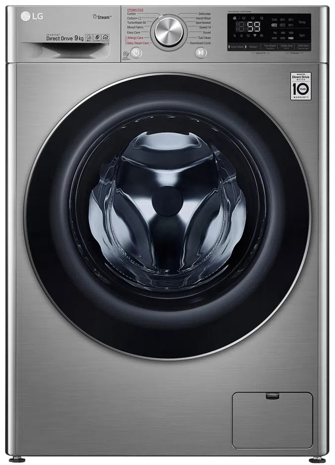 Стиральная машина LG F4WN609S2T Grey