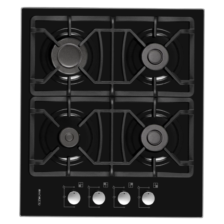 Plită încorporabilă cu gaz Zanetti Eco 1140, Black