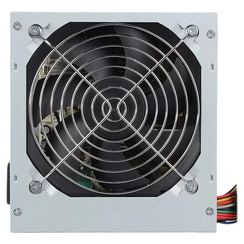 Блок питания для компьютеров HPC ATX-500W, 500 Вт, Серебристый