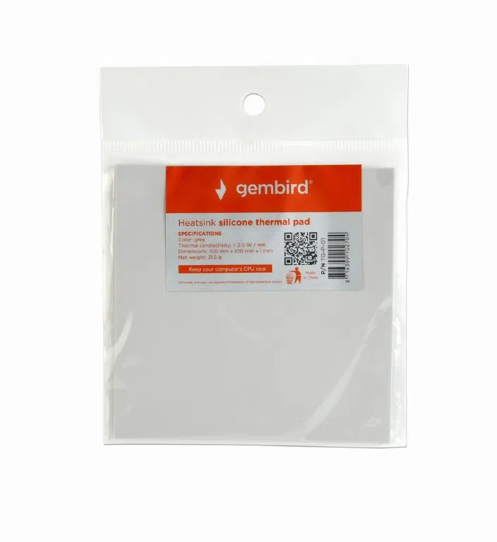 Теплоотвод Gembird Silicone Thermal Pad (TG-P-01) 2