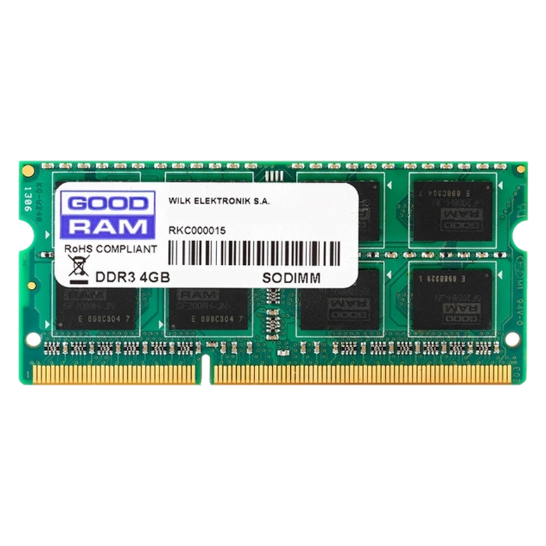 Оперативная память Goodram GR1600S3V64L11S/4G, DDR3L SDRAM, 1600 МГц, 4ГБ